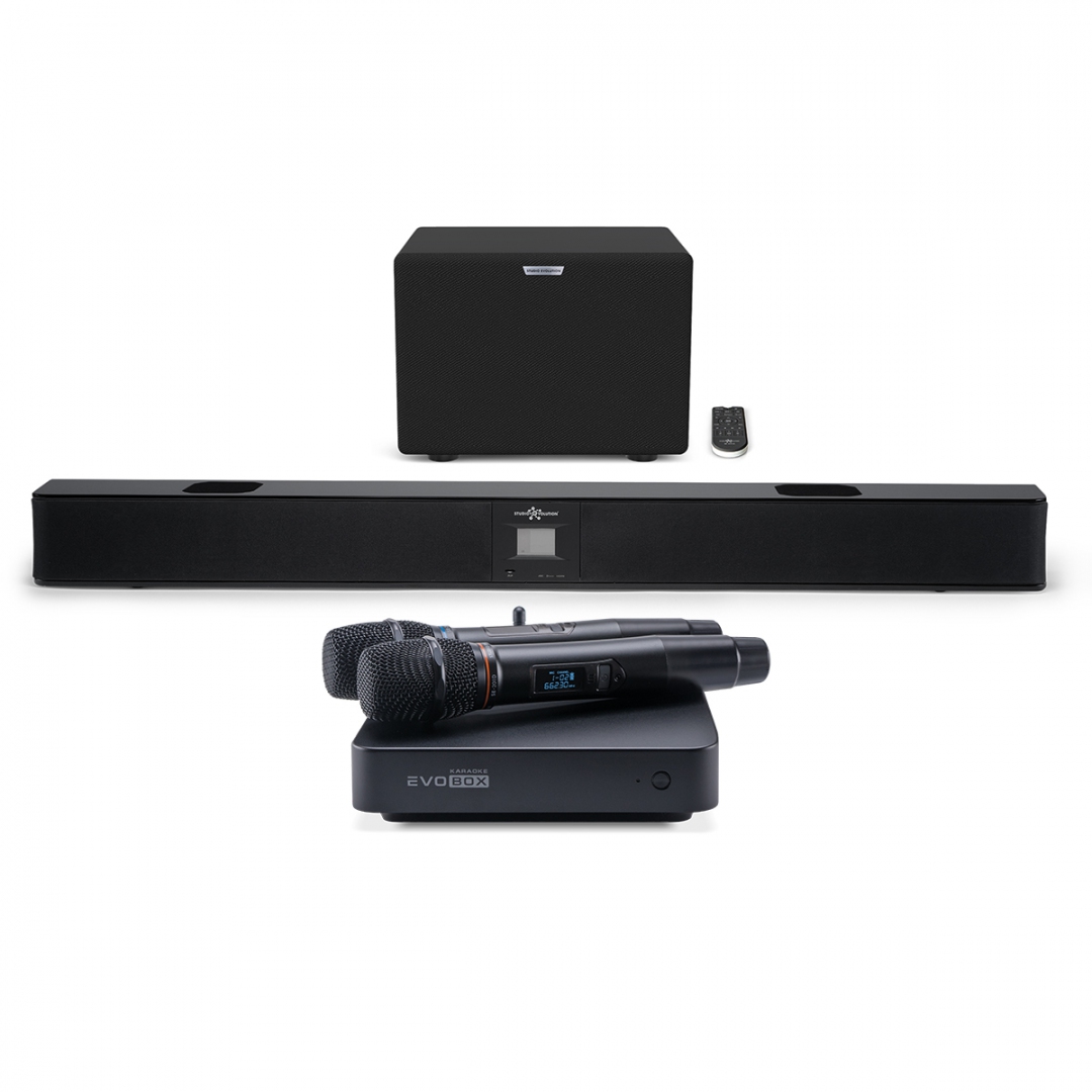 караоке-комплект EVOBOX Plus + EvoSound Bar (саундбар с караоке) в Коряжме