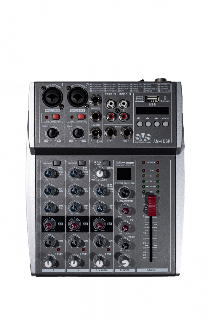 SVS Audiotechnik mixers AM-4 DSP Аналоговый микшерный пульт, 4-канала в Коряжме