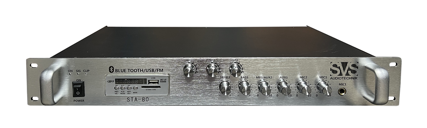 SVS Audiotechnik STA-80 Микшер-усилитель для систем Public Address в Коряжме