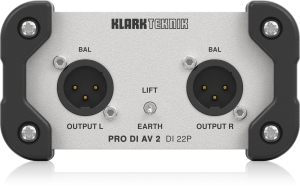 Klark Teknik DI 22P пассивный стерео директ-бокс в Коряжме