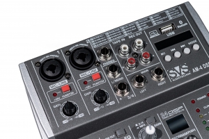SVS Audiotechnik mixers AM-4 DSP Аналоговый микшерный пульт, 4-канала в Коряжме